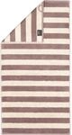 Caw&ouml; Home Handt&uuml;cher Lines Blockstreifen 6256 Pepper - 33 Duschtuch 80x150 cm