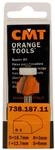 CMT ORANGE TOOLS 938.994.11 - RADIUSFR&Auml;SER M/ANLAUF. HM S=12 D=82.5 R=31.7