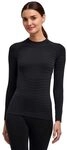 FALKE Damen Baselayer-Shirt Maximum Warm Round Neck W L/s Sh Funktionsmaterial