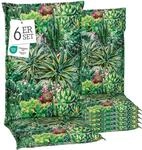 Beo&reg; Turin Hochlehner Gartenstuhl-Auflagen 6er Set | Waschbar bei 30&deg; | Made...