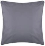 Bestlivings Outdoor Kissen mit Paspel (45 x 45 cm) Dunkelgrau Dekokissen Garten...