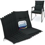 Beautissu 8er Set Niedriglehner Auflagen 100x50 cm Base NL &ndash; Bequemes...