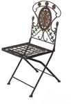 DanDiBo Gartenstuhl Metall Avis 1840 Metallstuhl Bistrostuhl Stuhl Garten...