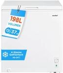 Comfee 198L Gefriertruhe, leise 37 dB, 4-Sterne-Gefrieren,