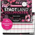 DENKRIESEN Stadt Land VOLLPFOSTEN M&auml;delsabend Edition | DIN A4 Spielblock