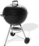 Weber Bar-B-Kettle Holzkohlegrill 57 cm mit Stand und R&auml;dern