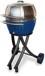 LotusGrill XL Gartengrill Set - Grillwagen mit Grillhaube XL aus Edelstahl...