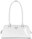 GUESS Arnela Shoulder Satchel Bag White