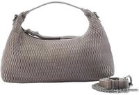 FREDsBRUDER Leder Handtasche Umh&auml;ngetasche Soft Cut Handbag Muddy Khaki Brown...