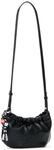 Desigual Umh&auml;ngetasche Schultertasche Half Logo Waverly Shoulder Bag Black schwarz
