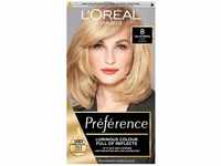 L'Oreal Recital Preference Haarfarbe 8 California Natural Mid Blonde