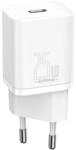Baseus Travel Charger Super SI 1C Quick Charger 25 W EU White (CCSP020102)