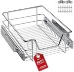 SOTECH 40 cm Teleskopschublade SoftClose Vollauszug Kugelf&uuml;hrung 20 kg Tragkraft
