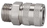 RIEGLER 107334-243.101 Schnellverschlusskupplung NW 7,2, Edelstahl 1.4305, G...
