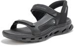 Skechers Herren Slip-Ins Go Walk Glide Step 2.0 Quarter Strap Sandale Sport,