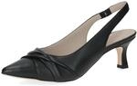 CAPRICE Damen Pumps aus Leder, Schwarz (Black Nappa), 36