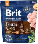 Brit Premium by Nature Adult M Trockenfutter f&uuml;r mittelgro&szlig;e Hunderassen,