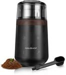 HAUSHOF Kaffeem&uuml;hle Elektrisch 75g, Kaffeebohnenm&uuml;hle 150W f&uuml;r Bohnen und