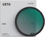 Urth 58 mm Graufilter ND4 (2 Stop) ND Filter (Plus)