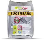 &Ouml;koFuge Fugensand Anthrazit Einkehrsand Weg Terrasse Pflaster Unkrauthemmend
