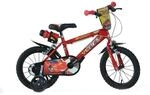 Dino Bikes &ndash; 14 Zoll Kinderfahrrad Cars &ndash; Jungen Fahrrad mit abnehmbaren