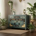 OPIUM OUTLET chinesische Kommode Schlafzimmer, Sideboard Schrank Vintage...