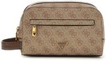 Guess Herren-Milano Small Necessaireholdallbeige braun/U