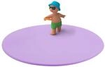 Lurch Mein Deckel Summer Fun Finn Frisbee, Glasabdeckung aus BPA-freiem