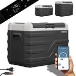 Arebos Kompressor K&uuml;hlbox 35 Liter | Elektrische Gefrierbox mit APP &