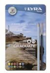 LYRA Graduate Aquarell Buntstifte Metalletui 12 Stk. | Fine Art, wasservermalbar,
