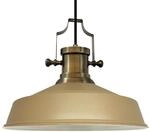 bamyum Asletl H&auml;ngelampe Industrial aus Metall &Oslash;41 cm, K&uuml;chenlampe Vintage,