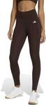adidas Damen Optime Essentials Stash Pocket Full Length Leggings Tights, Aurora
