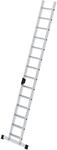 PROREGAL Stufen-Anlegeleiter mit Standard-Traverse | 14 Stufen | Leiter,