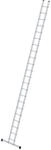 PROREGAL Sprossen-Anlegeleiter 350 mm breit mit Standard-Traverse | 22 Sprossen 