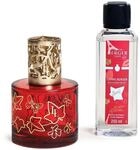 MAISON BERGER, Giftset Katalytische Lampe Lolita Lempicka Rot + Nachf&uuml;llpackung