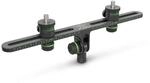 Gravity MS STB 01 PRO - Stereo- Mikrofonschiene mit stufenloser Einstellung, 60 bis