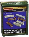 Plus model 277 - H&ouml;lzerne und steinerne Futtertr&ouml;ge