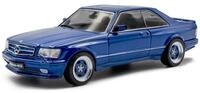 Solido Mercedes-Benz 560 SEC AMG &ndash; 1:43 Modellauto in Linarit Blau, Luxus-Coup&eacute; im