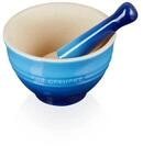 Le Creuset M&ouml;rser aus Steinzeug, 360 g, 300 ml, Azure, 81209302200003