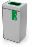 Wertstoffsammler DURASORT 55L, M&uuml;lleimer f&uuml;r Glas, Metall, gr&uuml;n, 321405