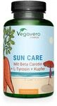 Sun Care Komplex Vegavero | 180 Kapseln | Br&auml;unungskapseln | Beta Carotin, Vitamin