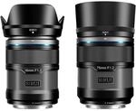 SIRUI Sniper 16 mm, 75 mm Autofokus-Objektiv-Set, F1.2 Weitwinkel APS-C