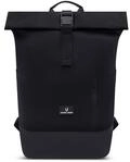 Johnny Urban Rolltop Rucksack Damen & Herren Schwarz - Luca Medium - Gro&szlig;er