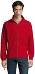 Sol's Herren Fleecejacke North (Rot,L)