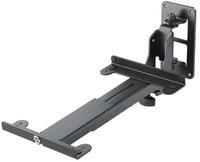 K&M 24167 Boxenwandhalterung L mit verstellbarem Ausleger, 108&deg; Schwenkung - aus
