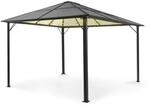 Blumfeldt Pavillon 3x4m Mit Festem Dach - Rostfreier Aluminium Pergola...