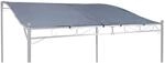 Linder Exclusiv GmbH Ersatzdach f&uuml;r Anbaupavillon grau 2,5 x 3 m