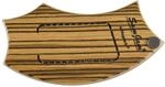 Schlagwerk SJ110Z SamJam - The Guitar Snare - Zebrano (Hell-Braun) - SnareDrum...