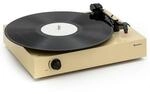 Auna Plattenspieler mit Lautsprecher, Do-it-Yourself Plattenspieler Set, Retro
