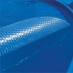 Solarplane, Solarfolie f&uuml;r Pool oval 730x375 cm, 230 &micro;m